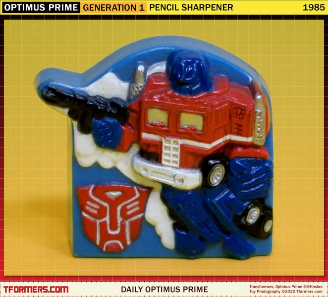 Daily Prime   Transformers 1985 G1 Optimus Prime Pencil Sharpener (1 of 1)